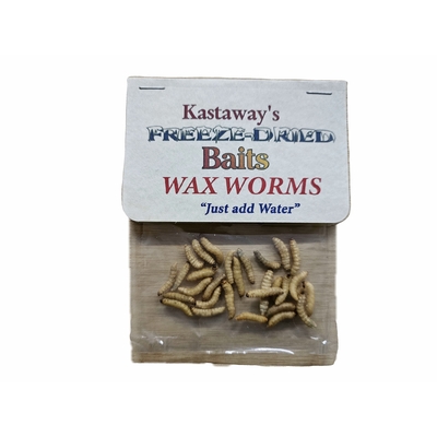 Kastaway's Freeze Dried Wax Worms 